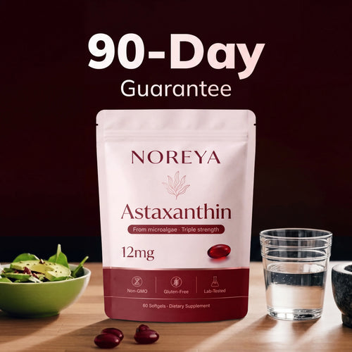 NOREYA Astaxanthin - Nature’s Most Powerful Antioxidant for Whole Body Support & Cellular Protection